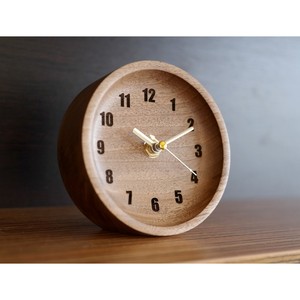 Reloj de Escritorio Minimalista de Madera, Movimiento de Cuarzo Circular, Visualización de Agujas, Funciona con Batería, Silencioso, Decorativo, Diseño Moderno - Product Image 3