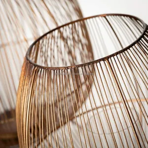 เชิงเทียนไม้ไผ่ระดับพรีเมียมสำหรับมุมโต๊ะกลม ตกแต่งบ้าน จุดประกายแสงเทียนจาก Zahid Exports - Product Image 3