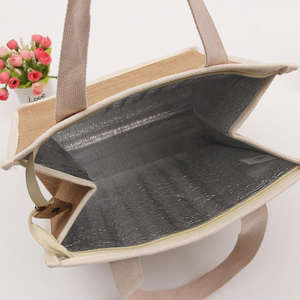 Bolsa Ecológica de Yute para Entrega de Comida y Transporte de Alimentos - Product Image 5