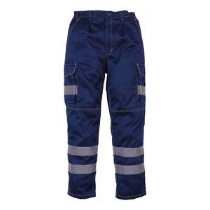 Pantalones Cargo Casuales para Hombre, 100% Algodón, Resistentes, para Trabajo, Cintura Media, Ligeros, para Seguridad Laboral y Actividades al Aire Libre - Product Image 4