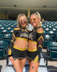 ชุดยูนิฟอร์มเชียร์ลีดเดอร์มืออาชีพสำหรับผู้ใหญ่คอลเลคชั่น2025พร้อมด้วยดีไซน์ประกายพิมพ์ลาย - Product Image 6