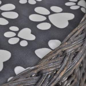 Maison pour chat portable Gray Willow 17,3 x 13,0 x 13,4 pouces, meubles confortables pour animaux de compagnie - Product Image 5