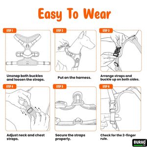 Premium Dog <b>Harness</b> OEM ODM Custom Logo Adjustable Comfortable <b>Pet</b> <b>Harness</b> Direct Manufacturer - Product Image 3
