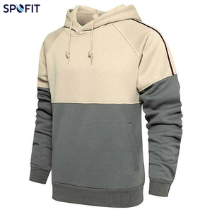 Pull à Capuche Ample en Coton Respirant pour Homme Grande Taille, Couleur Unie, Doublure Hiver, Vente en Gros - Product Image 4