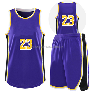 Uniformes de Baloncesto Personalizados Unisex de Alta Calidad, Transpirables, de Secado Rápido, Tallas Grandes para Adultos, Ropa Deportiva con Estampado de Equipo, 100% Poliéster - Product Image 1