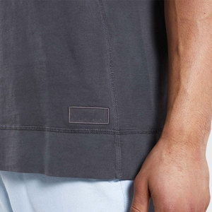 Chaleco Deportivo de Alta Calidad para Hombre, Camiseta sin Mangas para Gimnasio, Chaleco Ajustado con Logo Personalizado, Chaleco Acanalado para Hombre - Product Image 5