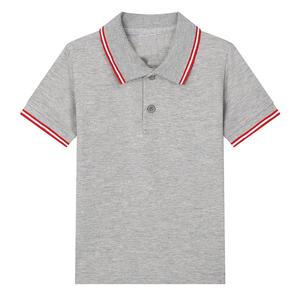 Polo de Manga Corta para Niños, 100% Algodón Tejido de Alta Calidad, con Logotipo Personalizado, Unisex, Informal, Escolar, con Cuello Camisero, Uniformes - Product Image 2