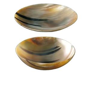 Tazón de Cuerno para Ensalada Más Popular, Tazones de Cuerno Hechos a Mano para Servir Alimentos, Utensilios, Vajilla de Cuerno Vikingo, Platos - Product Image 3