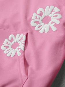 Sweat à capuche ample pour homme, coupe boxy, imprimé, style streetwear, décontracté, pour la gym, en coton épais de qualité supérieure, coupe relaxée - Product Image 5