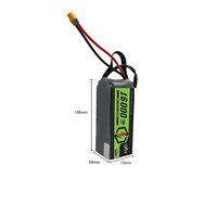 Batterie polymère lithium-ion LiNiMnCoO2 haute performance XINGTO 6S 16000 mAh à décharge rapide pour drone UAV à longue autonomie de vol