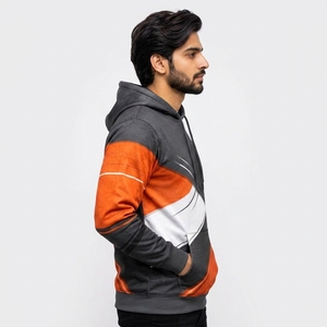 Men Custom Sublimation <b>Hoodie</b> <b>Lightweight</b> Performance Fabric Breathable Construction Full Print Design Comfortable Athletic Fit - Product Image 3