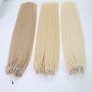 Vietnam <b>Micro</b> Loop Hair <b>Extension</b> Human Hair for Women No Glue No Heat Natural Straight Double Drawn Direct Factory Best Seller - Product Image 5