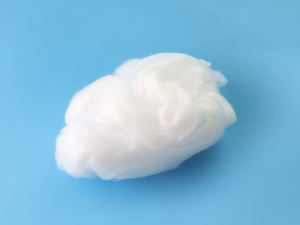 Tissu en laine de quartz blanc laiteux épais et respirant, OEM/ODM, taille personnalisée, capacité 0,5 kg, pour housses de meubles, couture DIY, rembourrage - Product Image 2