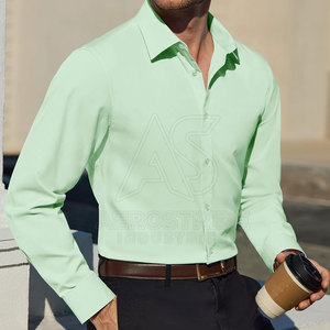 Durable Button <b>Down</b> Shirts 100% Cotton Anti-Wrinkle High Quality Stitching Breathable Fabric Eco-Friendly Long Lasting Use - Product Image 3