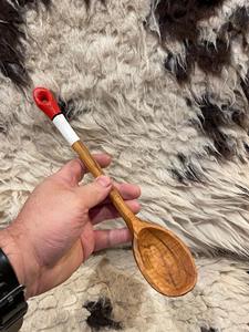 Cuchara de Té de Madera Hecha a Mano, Pulida y Suave, Cuchara para Café y Azúcar, Utensilio de Cocina Natural - Product Image 5