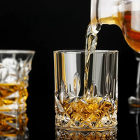 Verre à cocktail de luxe, verre à whisky élégant, verres transparents pour restaurant, café, boissons froides, fête, bar, verrerie, verres à boire