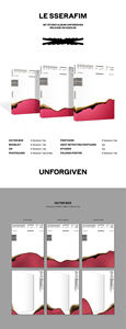 LE SSERAFIM - [ UNFORGIVEN ] อัลบั้มสตูดิโอชุดที่ 1 อัลบั้มเคป๊อปขายดีที่สุดในเกาหลี - Product Image 3