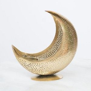 Centro de Mesa Metálico Tradicional para Ramadán, Adorno Decorativo Islámico para Reuniones Familiares y Eventos Festivos - Product Image 3