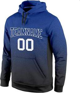 Sudadera con Capucha de Béisbol Personalizada para Invierno, Logotipo del Equipo, Nombre, Número, Impresión por Sublimación, MOQ Bajo de 2 Piezas, OEM ODM, Ropa Deportiva Personalizada - Product Image 3
