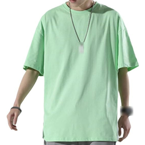 Camiseta de Hombre de Alta Calidad, 100% Algodón, Color Sólido, Personalizable, Tejido de Punto Transpirable, Tallas Grandes Disponibles a Bajo Precio - Product Image 5