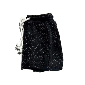 Shorts en jean taille haute slim pour femme, nouveau style déchiré et orné de strass, idéal pour l'été – Nouveauté tendance pour femme - Product Image 3