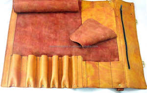 Bolsa Enrollable para Cuchillos de Chef, de Cuero Vacuno Genuino, de Lujo, con Diseño Resistente a Olores, Duradera, para Herramientas de Cocina, LSKR-0029 - Product Image 5