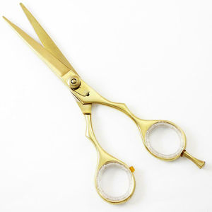 Ciseaux de coiffure professionnels VG10 en acier inoxydable, légers et tranchants, pour droitiers, outil de coupe de salon, prix compétitif - Product Image 6