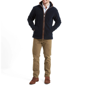 Factory Made New Design <b>Zipper</b> Fleece <b>Jacket</b> For Adults Top Selling Product Winter Fashionable Fleece <b>Jackets</b> For Men - Product Image 4