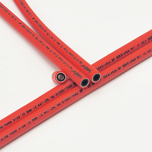 Manguera de Goma Trenzada Indoflex de 5 Capas con Interior de NBR de 3.5mm, 25 Bar, -20C~60C, Roja/Azul, para Soldadura/Corte de Gas Industrial y Automatización - Product Image 3