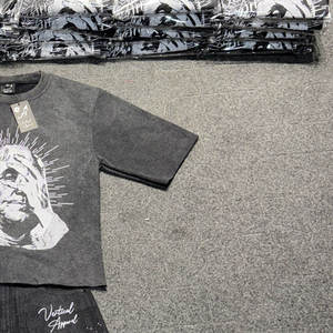 Conjuntos de Camiseta y Pantalones Cortos para Hombre con Logotipo Personalizado Más Vendidos, Precios Accesibles, Conjuntos de Dos Piezas - Product Image 3