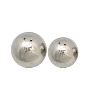 Poids de lancer en acier inoxydable TSFI 95 mm, capacité 4 kg, équipement universel d'entraînement au lancer pour l'athlétisme, modèle 2386 - Product Image 2