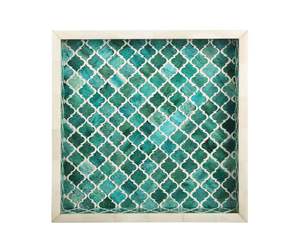 Plateau de service élégant en résine écologique et durable pour les collations, le thé et le café et la décoration de la cuisine. - Product Image 6