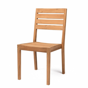 Salle à manger en teck massif de style luxueux avec un design minimaliste et un matériau durable pour la décoration de meubles de maison - Product Image 2
