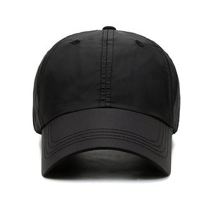 Gorra de Béisbol Lisa para Impresión por Transferencia de Calor, Clásica de Seis Paneles, Transpirable, Impermeable, 100% Poliéster, Visera Curva, para Fiestas de Verano - Product Image 2
