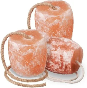 Sal de Himalaya para lamer, en forma natural, color rosa marino, 100 piezas - Product Image 4