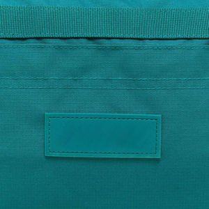 Teal Oxford Duffel Bag With Dual Handles And Zippered Closure For Travel And Sports Use - Product Image 6
