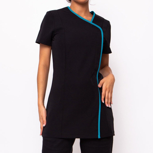 Uniformes de túnica para spa de masaje tailandés, uniformes de trabajo para esteticistas, conjunto de uniforme para recepcionistas de hotel y salón de belleza. - Product Image 6
