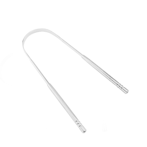 Grattoirs à langue de qualité médicale, outils de nettoyage hygiénique réutilisables en métal pour adultes et enfants, grattoirs pour la santé bucco-dentaire - Product Image 6