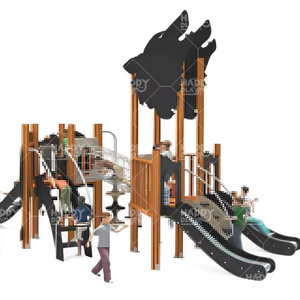 HP-OPA 030 Entorno de Juego al Aire Libre Enfocado en la Aventura con Caminos de Desafío Multinivel - Product Image 1