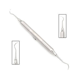เครื่องมือขูดหินปูนและดันหินปูนทางทันตกรรม Metal Med ขนาด 5 ถึง 18 ซม. (6-7 นิ้ว) ความยาวรวม 6.5 ถึง 10.0 มม. สำหรับการผ่าตัดทางทันตกรรม - Product Image 4