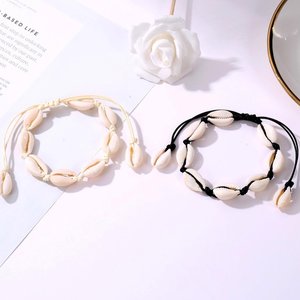 Cowrie ocean shell <b>bracelet</b> bangle <b>boho</b> coastal jewelry cheapest cost natural seashell <b>bracelets</b> - Product Image 5
