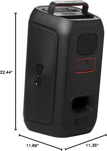 PartyBox Club 120 - Altavoz portátil para fiestas con asa plegable, espectáculo de luces, hasta 12 horas de reproducción, entradas para micrófono dual y guitarra - Product Image 2