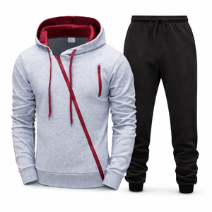 Conjunto de Chándal Personalizado al por Mayor para Hombre, Ropa Deportiva para Gimnasio, Traje de Jogging, Fabricante de Ropa de Marca Privada, Conjunto de Chándal - Product Image 1