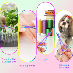 Custom Eyelash Scissor Small Scissors Mini Custom Logo Mini Makeup Scissors Beauty Steel Sharp Steel Pink Stainless Steel - Product Image 5