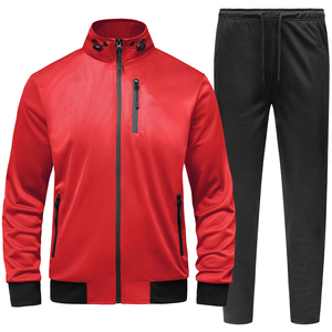 Customized High Quality Fitness Tracksuit <b>Set</b> Tech Fit <b>Jogger</b> Suit Blank Sports Men <b>Jogger</b> <b>Sets</b> - Product Image 3