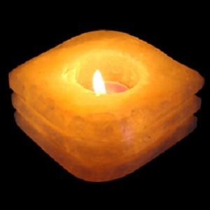 Pot à bougie en forme de pot d'eau, sel rose de l'Himalaya, sel de roche, fait main avec un trou, naturel, 100% biologique, pour la maison, les mariages - Product Image 3