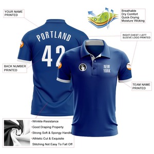 Couple Polo Shirt with Logo Personalized Team <b>Name</b> Number Embroidery Sublimation Slim Fit Short Sleeve Sports Polo - Product Image 5