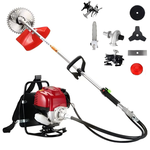 35.8cc 4-тактный промышленный класс Рюкзак Кусторез газонокосилка и триммер для травы - Product Image 5