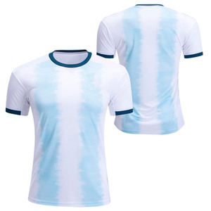 Premium Quality Men's Sublimation Design t <b>Shirt</b> <b>100</b>% <b>Polyester</b> Soccer Jersey Design Your Own logo Sublimation Tee's For Men - Product Image 3
