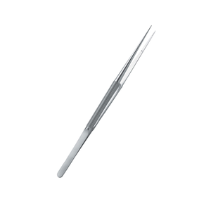 Plain Straight Micro Tissue <b>Pliers</b> Diamond Dusted Titanium Surgical Forceps for Precision Soft Tissue Handling and Suturing - Product Image 2